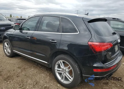 2016 Audi Q5 Premium Plus из США, поврежденный, VIN WA1L2AFP5GA039800
